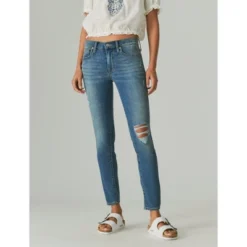 Lucky Brand Women's Mid Rise Ava Super Skinny Destruct Jean -Cheap Clad Fine Store GUEST 5c61b89f 7a3d 4b20 9c9c d38d77d133ed