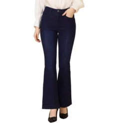 Allegra K Women's Retro High Waist Stretchy Flare Denim Jeans 18 Allegra K Women's Retro High Waist Stretchy Flare Denim Jeans -Cheap Clad Fine Store GUEST 5ee9c489 b8bc 457c b3a9 24d6ab12df80