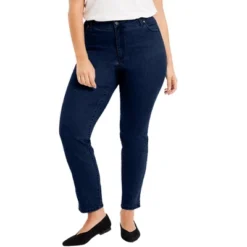 June + Vie By Roaman's Women’s Plus Size Curvie Fit Straight-Leg Jeans -Cheap Clad Fine Store GUEST 616d57d2 d5f2 430d b954 af015a4c1c65