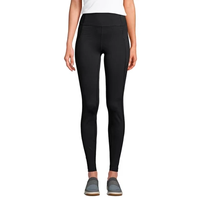 Lands' End Women's Active High Rise Compression Slimming Pocket Leggings 4 Lands' End Women's Active High Rise Compression Slimming Pocket Leggings - Image 2