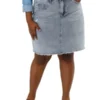 Agnes Orinda Women's Plus Size Denim Embroidered Distressed Ripped Pencil Skirts -Cheap Clad Fine Store GUEST 657e7e13 52cd 4019 b4a3 06474e03fd36