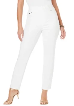 Jessica London Women’s Plus Size Petite Comfort Waistband Straight Leg Jean -Cheap Clad Fine Store GUEST 65d4441e fb93 42e4 9ab6 ab2b7d24fb31