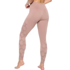 Felina Women's Seychelle Rosette High Waisted Leggings