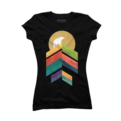 Junior's Design By Humans High Peak By Radiomode T-Shirt 5 Junior's Design By Humans High Peak By Radiomode T-Shirt - Image 3