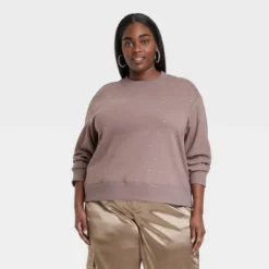 Women's Jeweled Pullover Sweatshirt - A New Day™ 21 Women's Jeweled Pullover Sweatshirt - A New Day™ -Cheap Clad Fine Store GUEST 6a3c629d 3cbf 44c9 8be6 5b0ab8a4707d