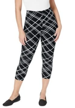Jessica London Women’s Plus Size Everyday Capri Legging -Cheap Clad Fine Store GUEST 6a43497e b489 4807 9758 e4469fa03882