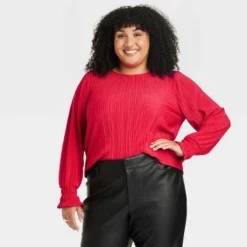 Women's Long Sleeve Plisse Blouse - Ava & Viv™ 13 Women's Long Sleeve Plisse Blouse - Ava & Viv™ -Cheap Clad Fine Store GUEST 6be60fd0 a168 41da 9aaf a00a7296e53c