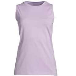 Lands' End Women's Tall Supima Cotton Crew Neck Tank -Cheap Clad Fine Store GUEST 6ebe8c64 96f1 472c 9b81 d6e661aea51d