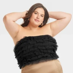 Women's Tiny Tulle Tank Top - A New Day™ -Cheap Clad Fine Store GUEST 75e7f593 bd97 4fe8 bb28 fd658892128c