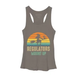 Women's Design By Humans Regulators Mount Up Halloween Witch By RedBirdLS Racerback Tank Top -Cheap Clad Fine Store GUEST 79a38cf8 9acc 43e4 bfda cffd125af4af