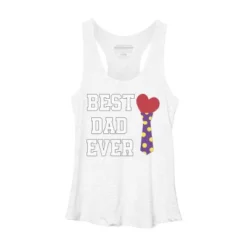 Women's Design By Humans Best Dad Ever Heart Tie By Sukhendu12 Racerback Tank Top -Cheap Clad Fine Store GUEST 7b7d16ae 7290 49f6 9b47 bf54a7f520d1