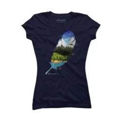 Junior's Design By Humans Wherever Wind Takes Me By Sebasebi T-Shirt -Cheap Clad Fine Store GUEST 7f2e6991 e2b2 471c 903c dc8d6bdeb5b1