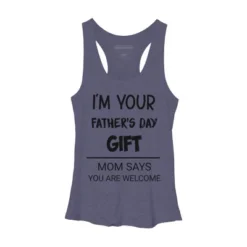 Women's Design By Humans I'm Your Father's Day Gift Black Text By Sukhendu12 Racerback Tank Top -Cheap Clad Fine Store GUEST 83690a5e 6996 4c36 ad8a d35b9a154457