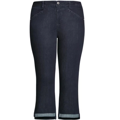 Women's Plus Size Greer Jean - Dark Wash | AVENUE 4 Women's Plus Size Greer Jean - Dark Wash | AVENUE - Image 2
