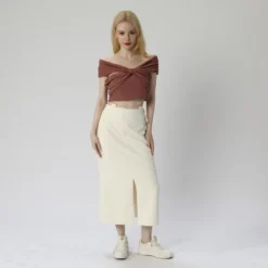 Women's Casual Midi A-Line Skirt -Cheap Clad Fine Store GUEST 8f7b280c d5d8 4f06 8c01 a155e0237ded