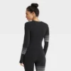 Women's Seamless Mock Neck Long Sleeve Top - JoyLab™ -Cheap Clad Fine Store GUEST 9216ca56 86e5 4ff6 8abf 7133d0bb9be0