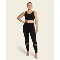 Leonisa High Waisted Legging With Double-Layered Waistband And Breathable Mesh Cutouts - -Cheap Clad Fine Store GUEST 925ce62d d12f 4c30 88ca 9d1e202751a3