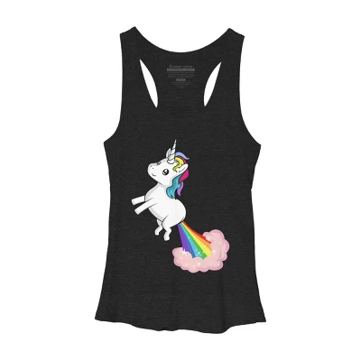 Women's Design By Humans How Does Your Unicorn Fly By Cheela Racerback Tank Top 4 Women's Design By Humans How Does Your Unicorn Fly By Cheela Racerback Tank Top - Image 2