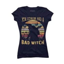 Junior's Design By Humans Halloween Funny You Coulda Had Bad Witch By Ering T-Shirt -Cheap Clad Fine Store GUEST 968a7a56 d2df 4271 a17f 4d6008d663c7