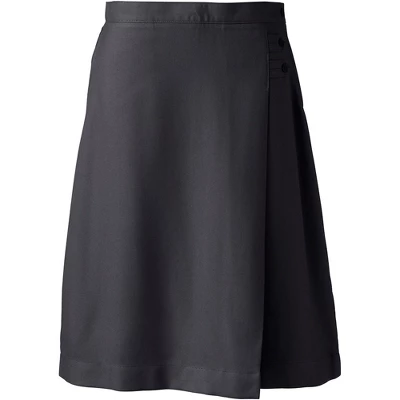 Lands' End Lands' End School Uniform Women's Solid A-line Skirt Below The Knee 8 Lands' End Lands' End School Uniform Women's Solid A-line Skirt Below The Knee - Image 6