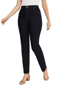 Jessica London Women’s Plus Size Tall True Fit Straight Leg Jeans 11 Jessica London Women’s Plus Size Tall True Fit Straight Leg Jeans -Cheap Clad Fine Store GUEST 973f5135 b113 41e3 8df7 6da9af58dd8e 1