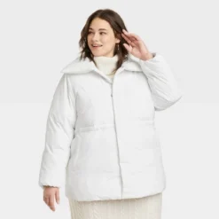 Women's Mid Length Relaxed Puffer Jacket - A New Day™ -Cheap Clad Fine Store GUEST 993b5f09 ed57 4fc5 8ad2 23763f85bbd5