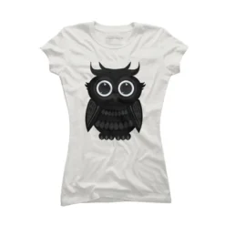 Junior's Design By Humans Black Owl By Adamzworld T-Shirt 13 Junior's Design By Humans Black Owl By Adamzworld T-Shirt -Cheap Clad Fine Store GUEST 9a268d3b 305d 47fa 800b 40b7aed256f2