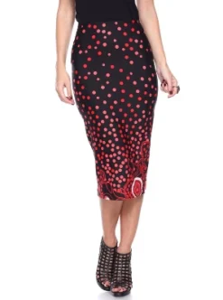 Women's Bailey Midi Skirt - White Mark -Cheap Clad Fine Store GUEST 9c5a30a9 b9c3 4fd7 a98b 10271c658d42