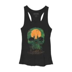 Women's Design By Humans Skull Grave By Designpro44 Racerback Tank Top -Cheap Clad Fine Store GUEST a3cc0340 7563 41d2 b77e 99dd0d7bd851