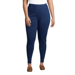 Lands' End Women's Starfish Mid Rise Knit Leggings -Cheap Clad Fine Store GUEST ad3b124c 1fd4 46d3 b464 278bab615b51