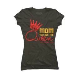 Junior's Design By Humans Mother's Day Mom You Are The Queen By Tmsarts T-Shirt -Cheap Clad Fine Store GUEST afa01ed3 1c8a 4a07 a5dd d35b38a8292c