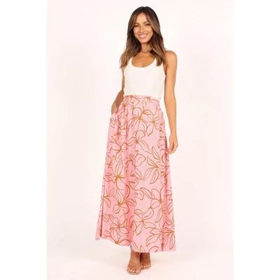 Petal And Pup Womens Kasey High Waisted Maxi Skirt 3 Petal And Pup Womens Kasey High Waisted Maxi Skirt