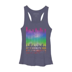 Women's Design By Humans Music City By Clingcling Racerback Tank Top -Cheap Clad Fine Store GUEST b3b37371 492f 429e accf b3a925ab46b2