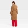 Women's Essential Wool Overcoat Jacket - A New Day™ -Cheap Clad Fine Store GUEST ba71c33c 70cd 41a1 9562 7f04ae3c4373