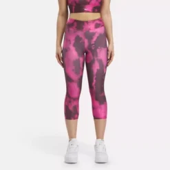 Reebok ID Train Allover Print Capri Leggings -Cheap Clad Fine Store GUEST bcd3abca 174b 4715 a26b 1cddda428772