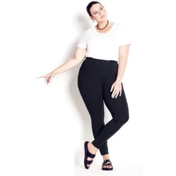 Women's Plus Size Supima® High Rise Legging Black - Average | AVENUE LEISURE 9 Women's Plus Size Supima® High Rise Legging Black - Average | AVENUE LEISURE -Cheap Clad Fine Store GUEST bdbaa85d 6ad0 4274 829c f55f71fce88a