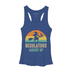 Women's Design By Humans Regulators Mount Up Halloween Witch By RedBirdLS Racerback Tank Top -Cheap Clad Fine Store GUEST c02b397c b895 4b5e 8cb0 563a716a812f