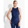 NIC + ZOE Spotted Blues Flexfit High Neck Tank -Cheap Clad Fine Store GUEST c1b6182a f9c7 46ed a316 6d0847c2a173