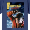 Nightmare On Elm Street Freddy's Dead Crew Neck Short Sleeve Navy Women's T-shirt -Cheap Clad Fine Store GUEST c7cfa261 5f7e 40e3 bb5d 9609226a78c1
