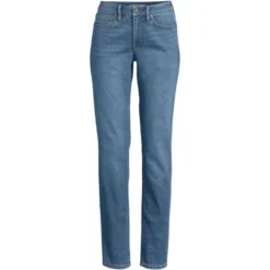 Lands' End Women's Recover Mid Rise Boyfriend Blue Jeans -Cheap Clad Fine Store GUEST c8ddd7b5 d6a1 43c6 a98f c7b4bc62cf79