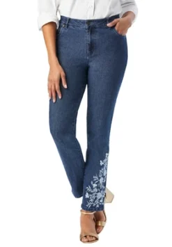 Jessica London Women’s Plus Size True Fit Straight Leg Jeans -Cheap Clad Fine Store GUEST c8e7ef25 a0dd 40b0 9369 b2e99f40f2d4