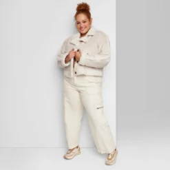 Women's Faux Shearling Jacket - Wild Fable™ -Cheap Clad Fine Store GUEST c969afdc 7142 49ac 928d 7063a4772c22