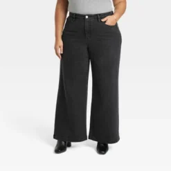 Women's High-Rise Wide Leg Jeans - Ava & Viv™ 8 Women's High-Rise Wide Leg Jeans - Ava & Viv™ -Cheap Clad Fine Store GUEST cad553a7 4025 49ec 9f0e 1fcd031d9f82