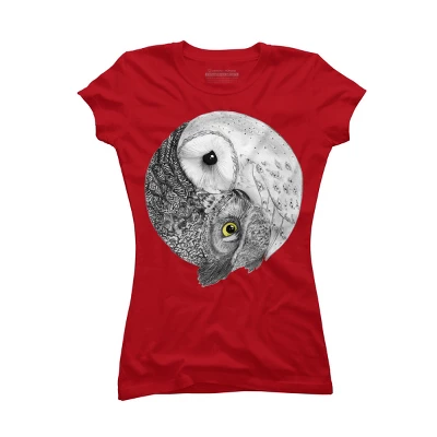 Junior's Design By Humans Balance By ZENFOAM T-Shirt 7 Junior's Design By Humans Balance By ZENFOAM T-Shirt - Image 5