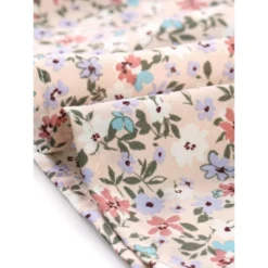 Agnes Orinda Women's Plus Size Elastic High Waist Ruffle Hem Pleated Midi Floral Print A Line Skirts -Cheap Clad Fine Store GUEST cf2f1e37 10e1 44fc a462 18675c886060