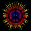 Junior's Design By Humans Tie Dye Peace Sign By Mel00 T-Shirt -Cheap Clad Fine Store GUEST d08c5efb 0c74 48ca 8033 8be2095985f0