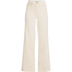 Lands' End Women's Recover High Rise Wide Leg Blue Jeans -Cheap Clad Fine Store GUEST d0ba003c 43fd 4037 8740 7396d5d56e5a