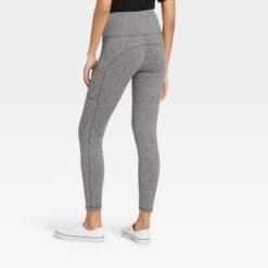 Women's High Waisted Stash Pocket Leggings - A New Day™