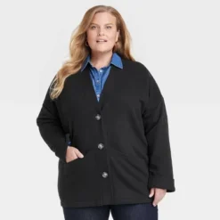 Women's Long Sleeve Fleece Jacket - Knox Rose™ -Cheap Clad Fine Store GUEST d1f8f4c1 4d4f 43ab 86bf 1e51ac009184