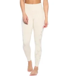 Felina Women's Seychelle Rosette High Waisted Leggings -Cheap Clad Fine Store GUEST d2e2eebd c315 426d 9d59 1a1bafc7f984